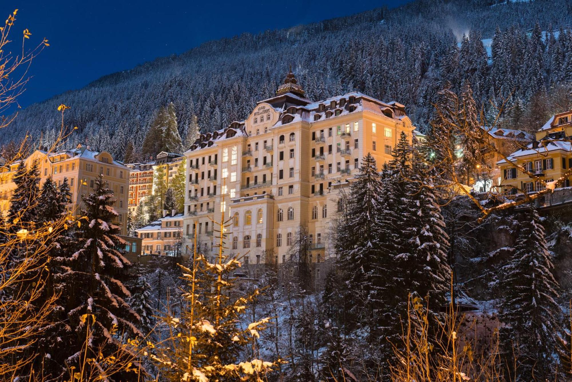 Отель De L'Europe Gastein Бадгаштейн Экстерьер фото